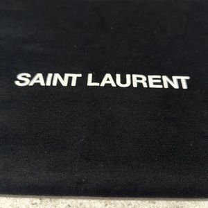 Saint Laurent draw string dust bag